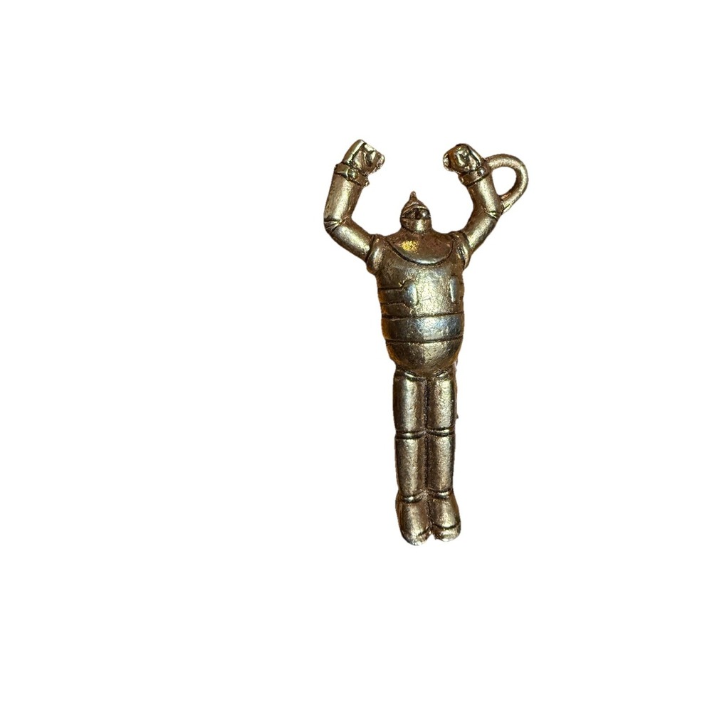 1992 Tetsujin 28 Takara Mini Figure Gold Color Charm Vintage Rare!